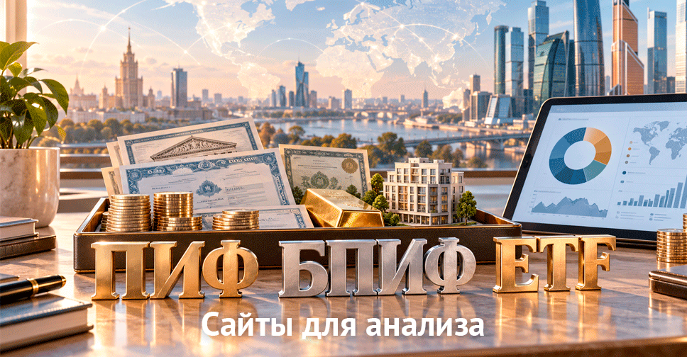 Полезные сайты для инвестиций в фонды, ПИФ и ETF